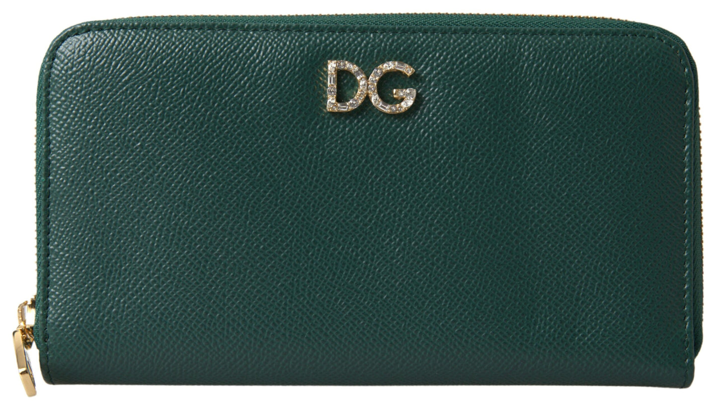 Dolce & Gabbana Emerald Elegance Continental Wallet