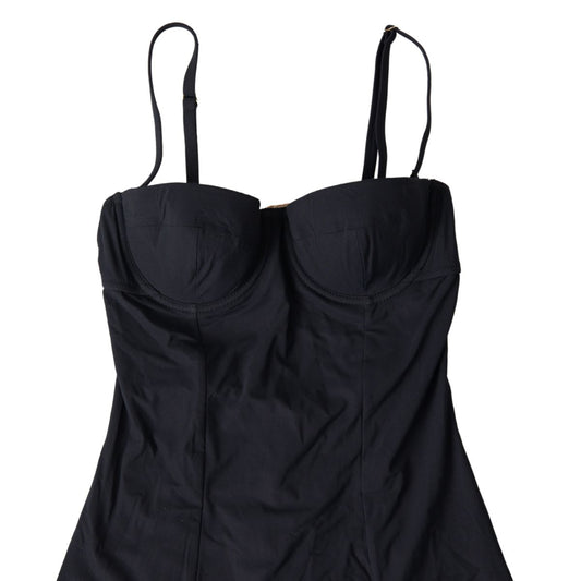 Dolce & Gabbana Chic Black One-Piece Designer Swimsuit