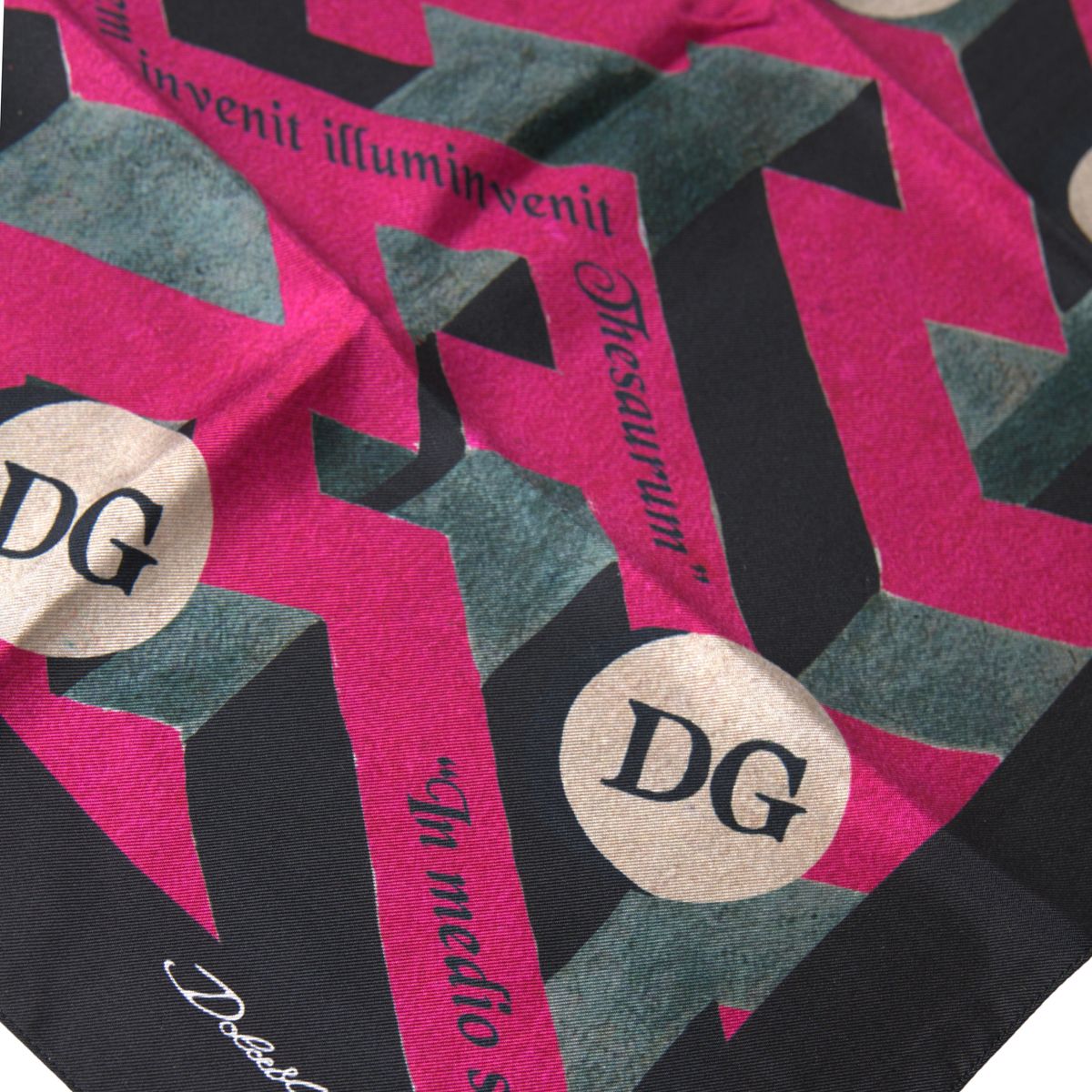 Dolce & Gabbana Elegant Silk Square Scarf for Men