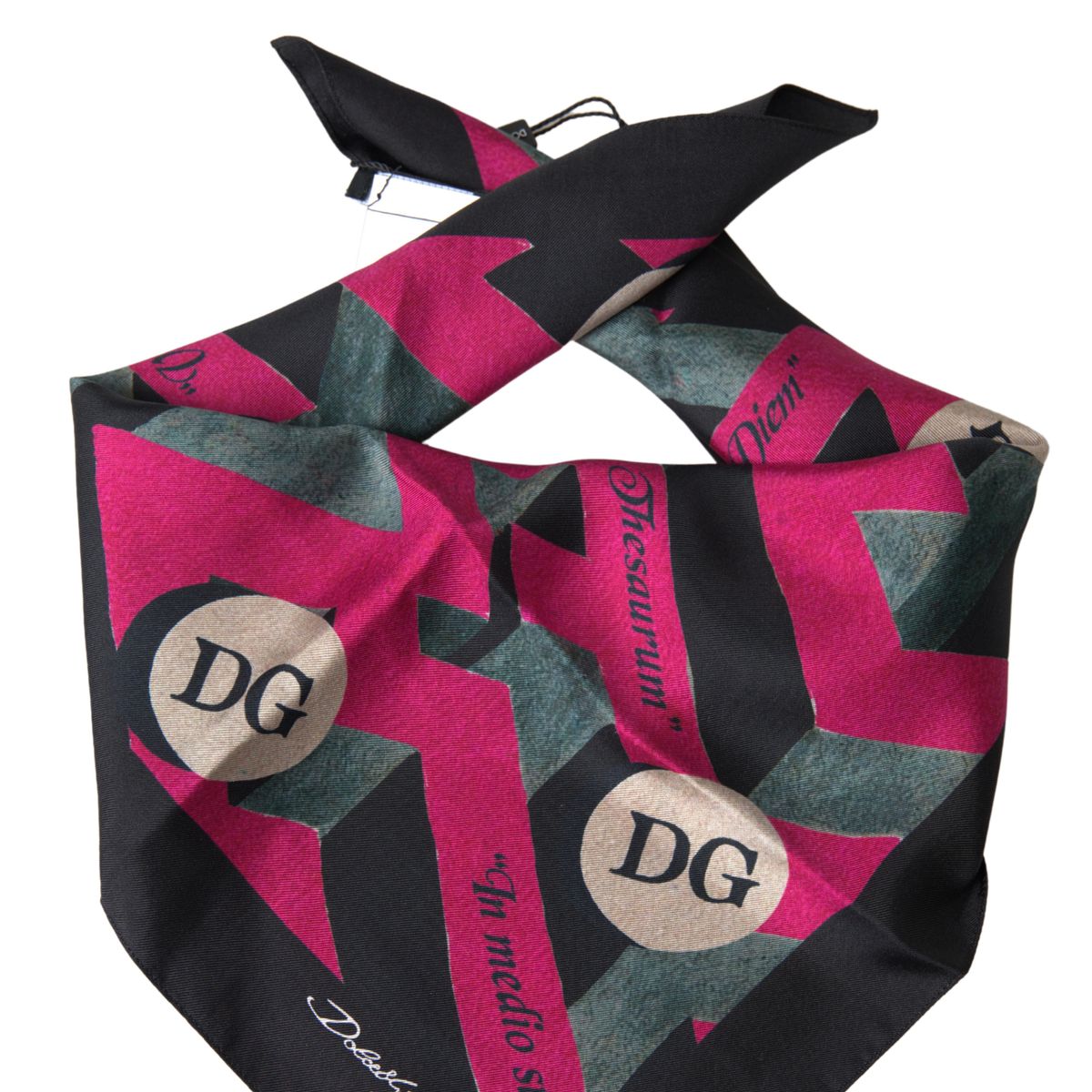 Dolce & Gabbana Elegant Silk Square Scarf for Men