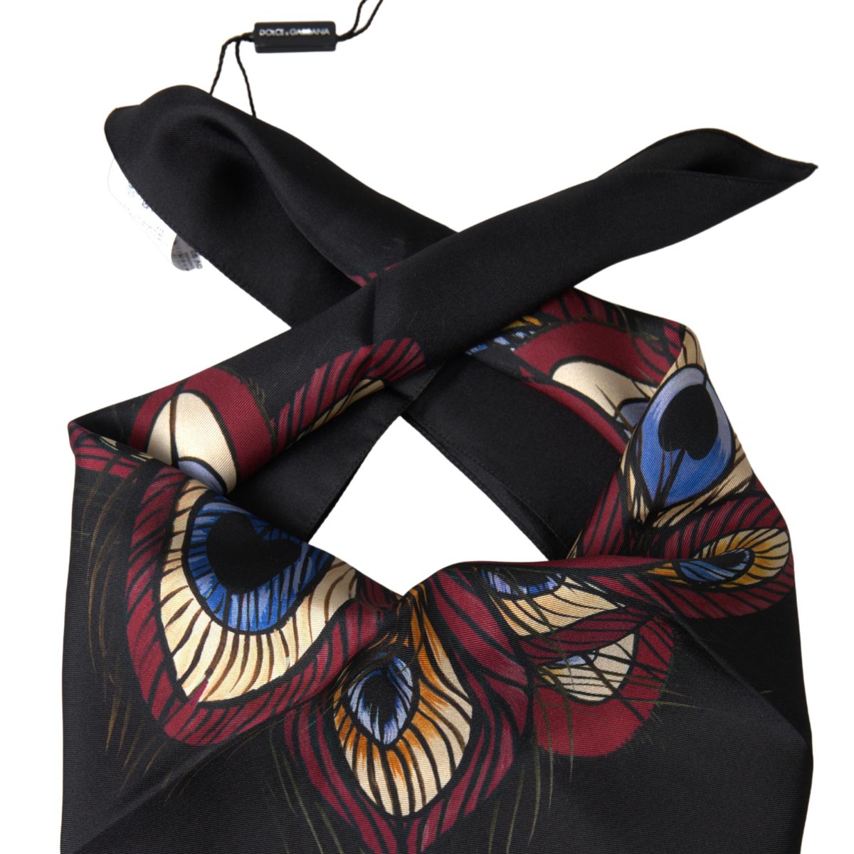 Dolce & Gabbana Elegant Men's Silk Square Scarf