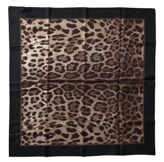 Dolce & Gabbana Elegant Silk Square Wrap Scarf