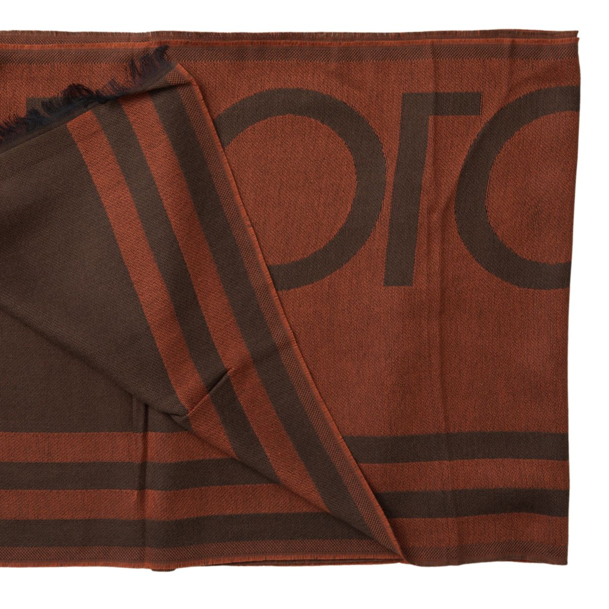 Dolce & Gabbana Elegant Brown Cotton Modal Men's Scarf