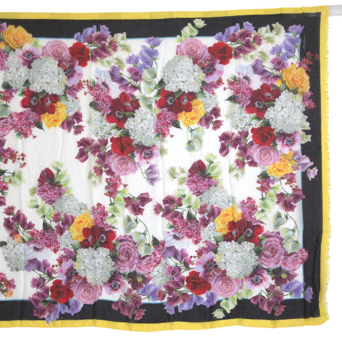 Dolce & Gabbana Elegant Multicolor Modal-Cashmere Scarf