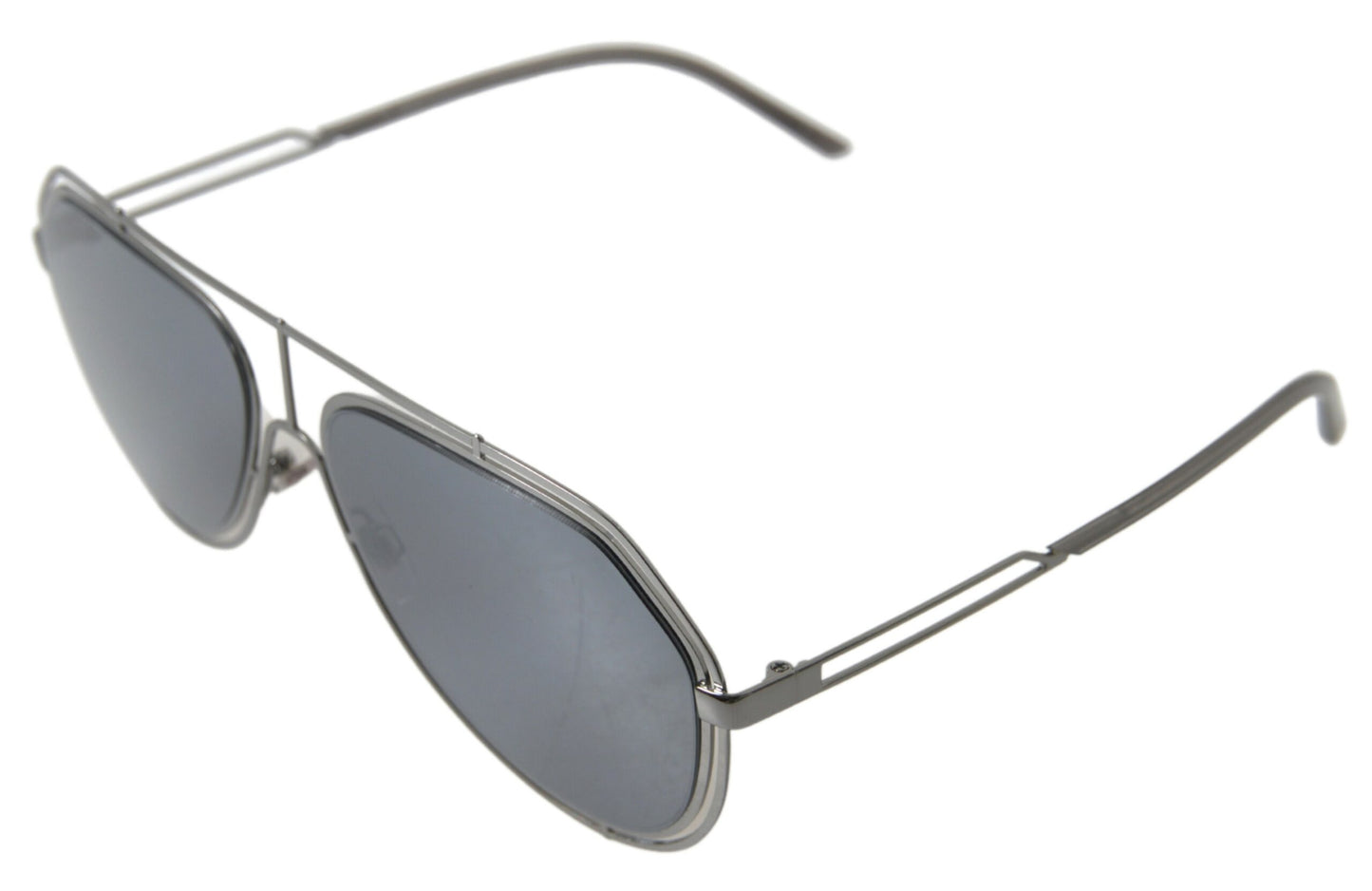 Dolce & Gabbana Sleek Grey Metal Sunglasses for Men