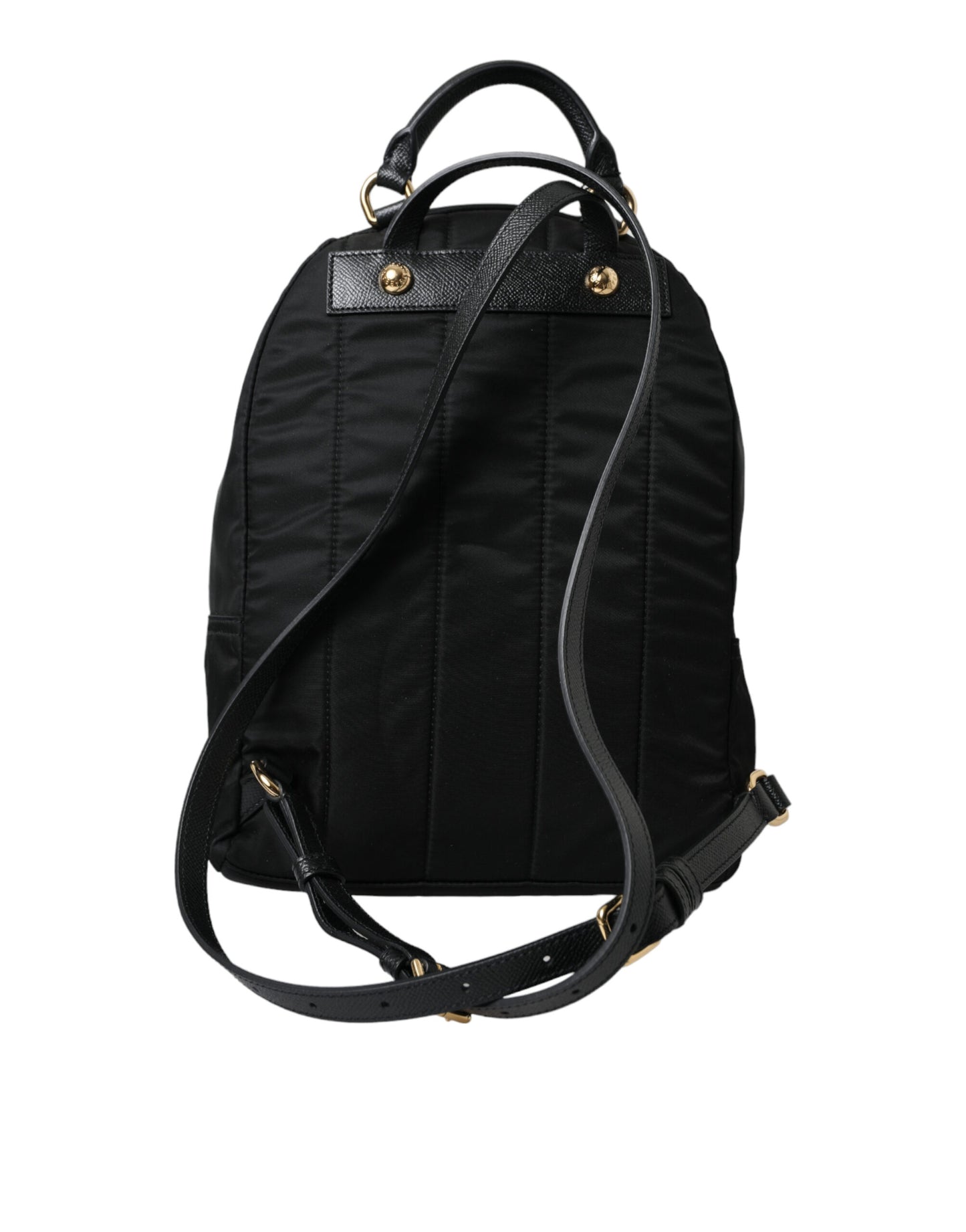 Dolce & Gabbana Black Nylon #DGFamily Backpack VULCANO Bag