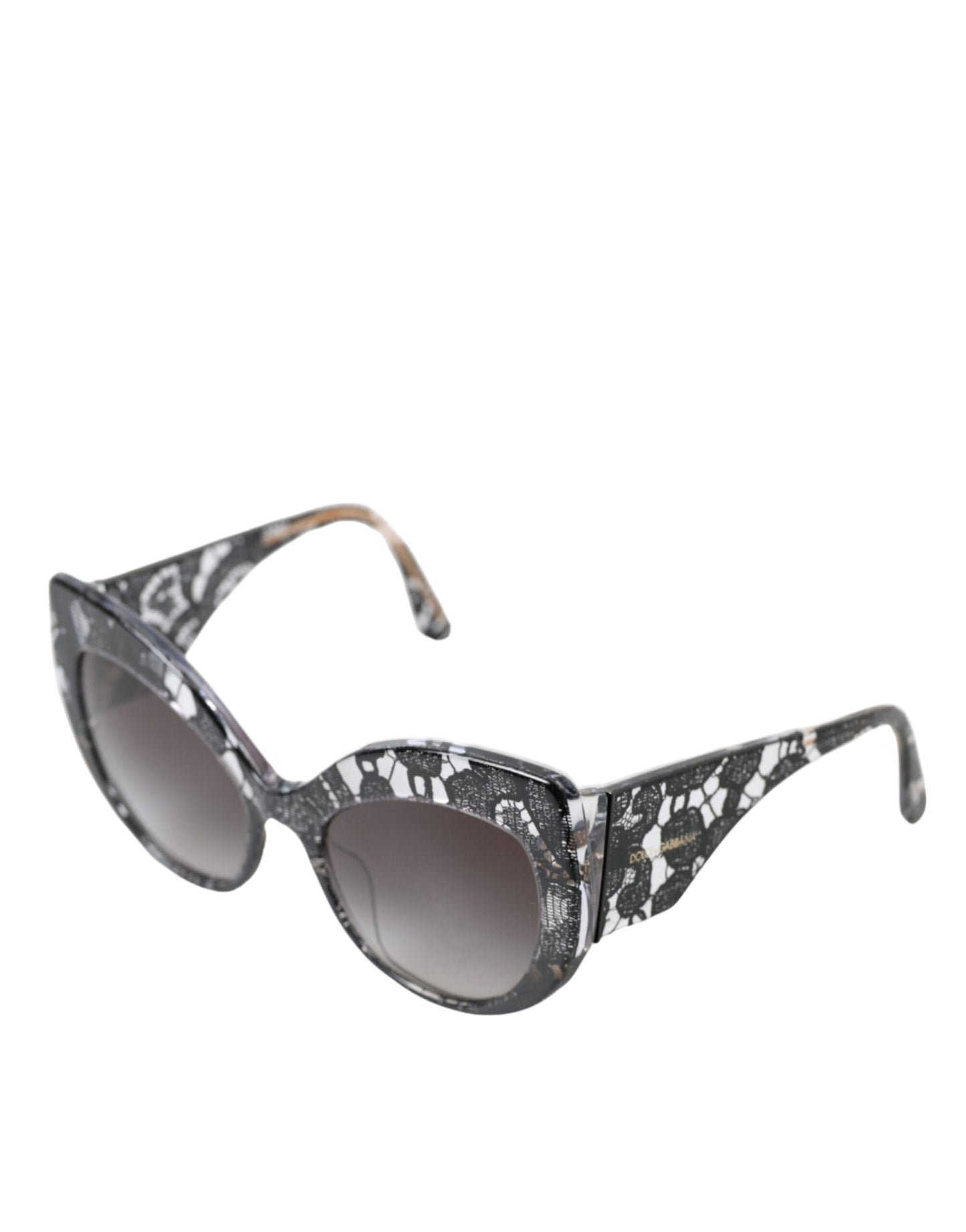 Dolce & Gabbana Elegant Sicilian Lace Designer Sunglasses