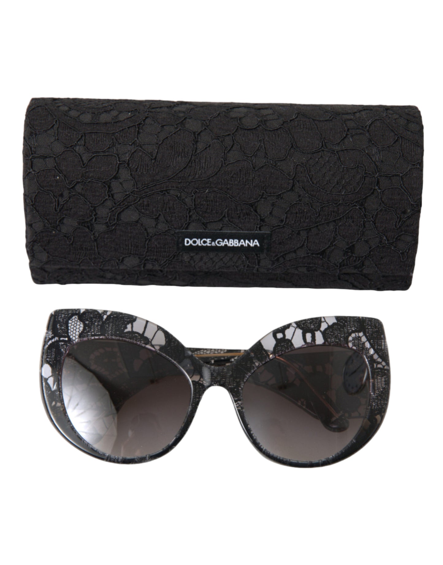 Dolce & Gabbana Elegant Sicilian Lace Designer Sunglasses