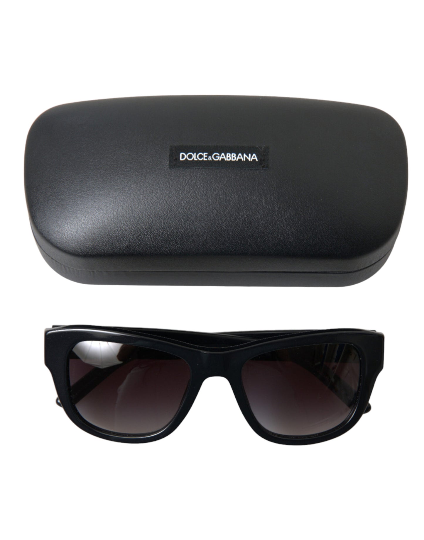 Dolce & Gabbana Sleek Black Acetate Sunglasses for Men