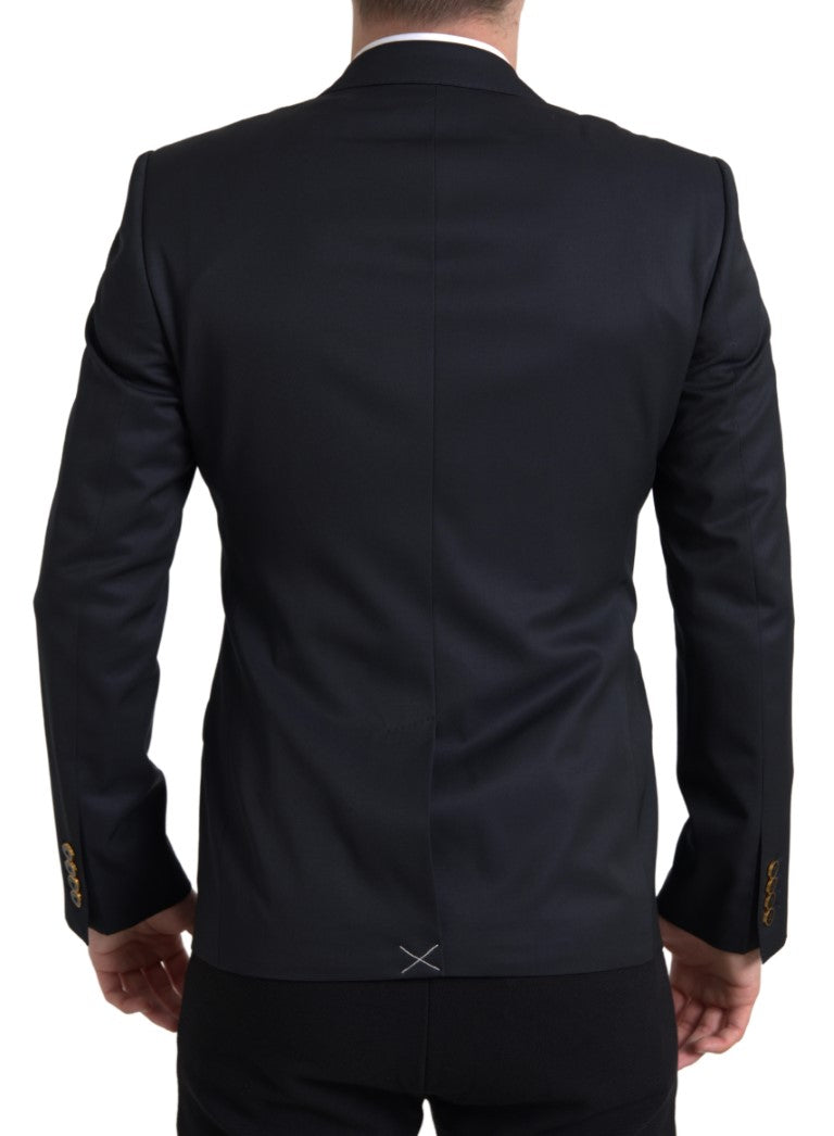 Dolce & Gabbana Elegant Single Breasted Virgin Wool Blazer