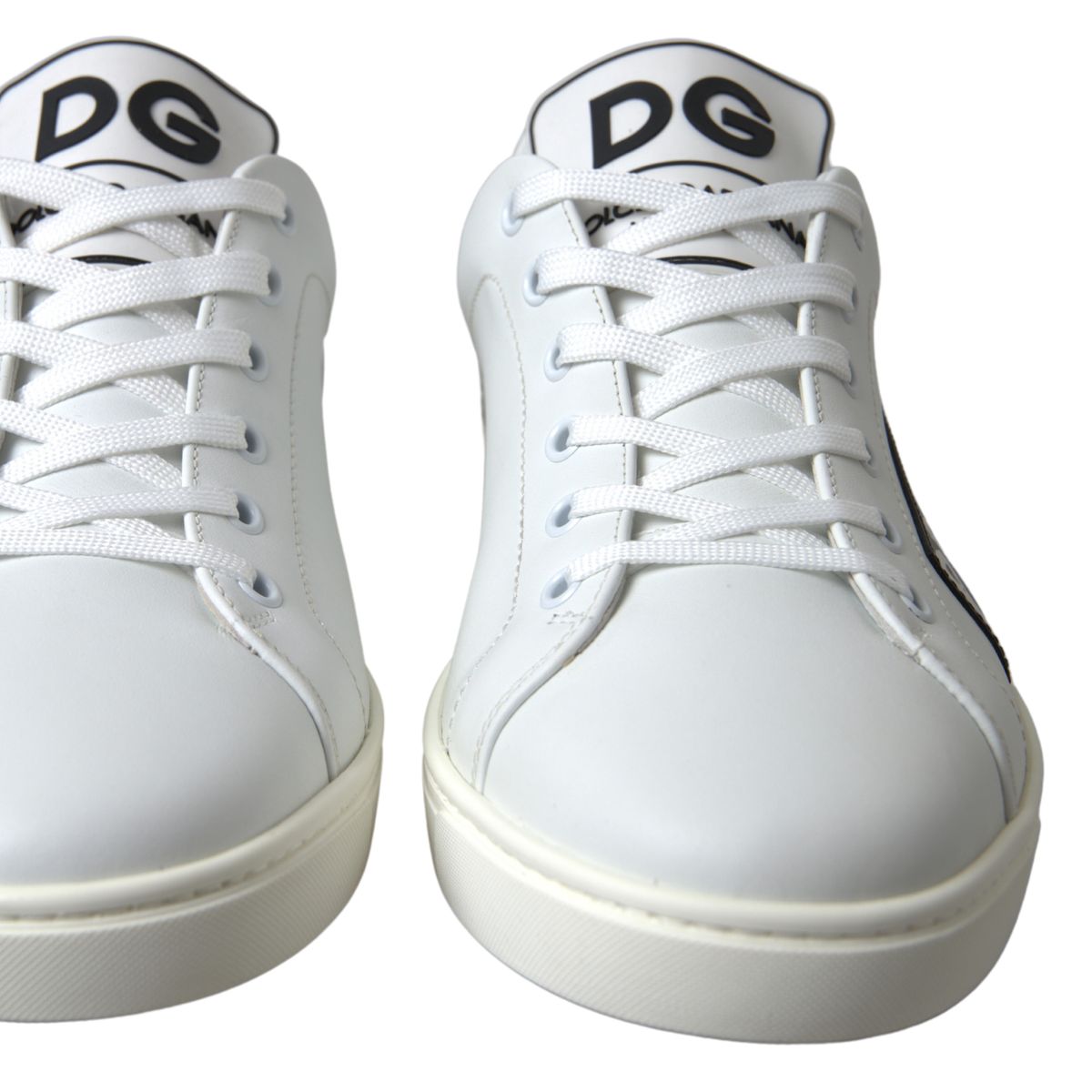 Dolce & Gabbana Elegant Portofino Leather Sneakers