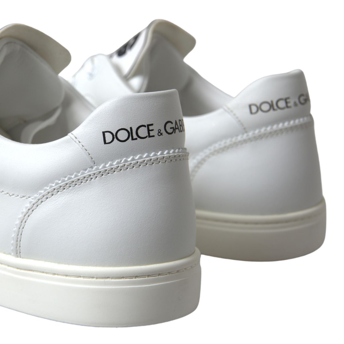 Dolce & Gabbana Elegant Portofino Leather Sneakers