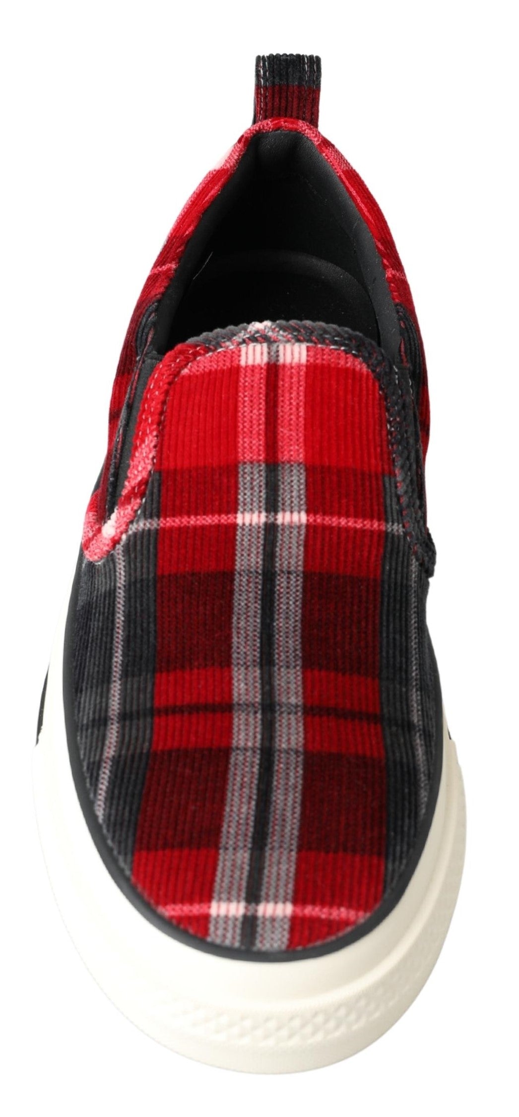 Dolce & Gabbana Checkered Charm Low-Top Sneakers