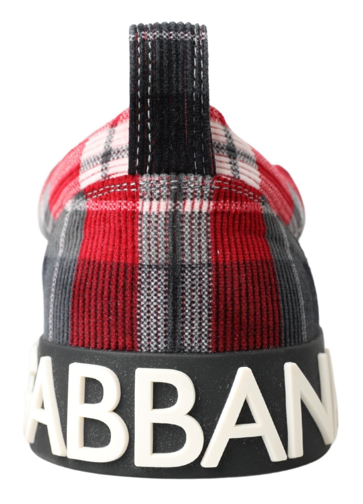 Dolce & Gabbana Checkered Charm Low-Top Sneakers