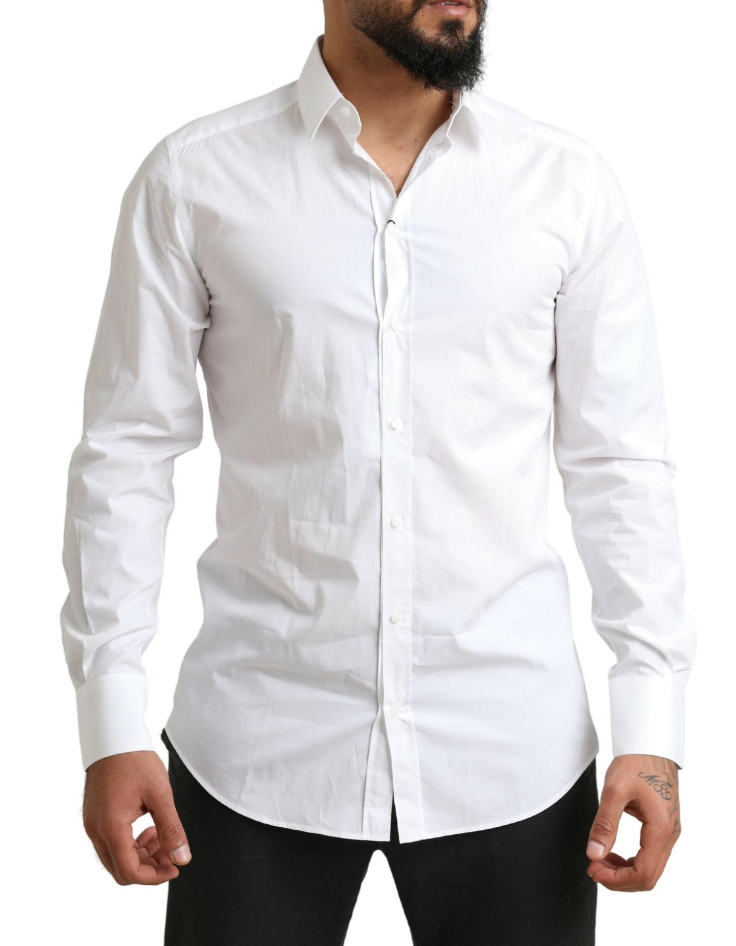 Dolce & Gabbana Gleaming Slim Fit Dress Shirt