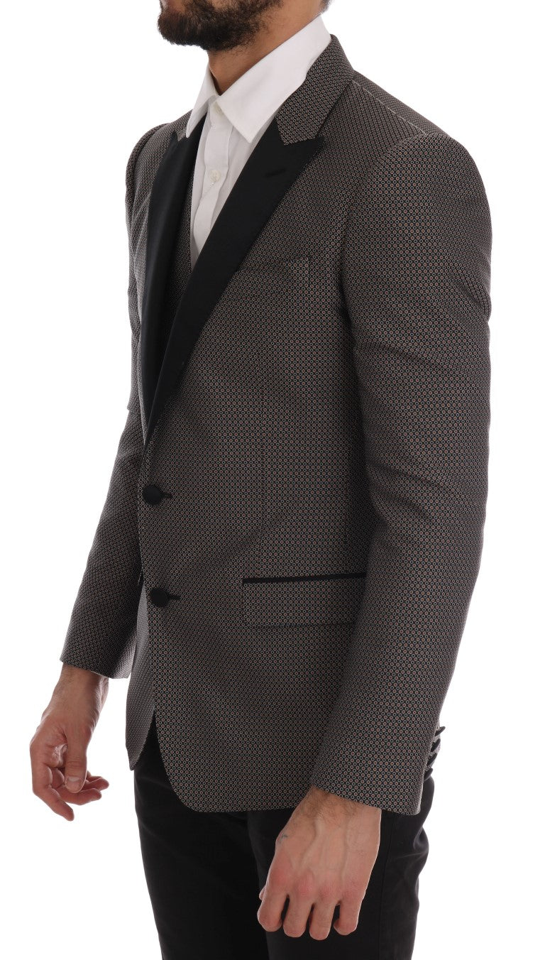 Dolce & Gabbana Elegant Slim Fit MARTINI Two-Button Blazer