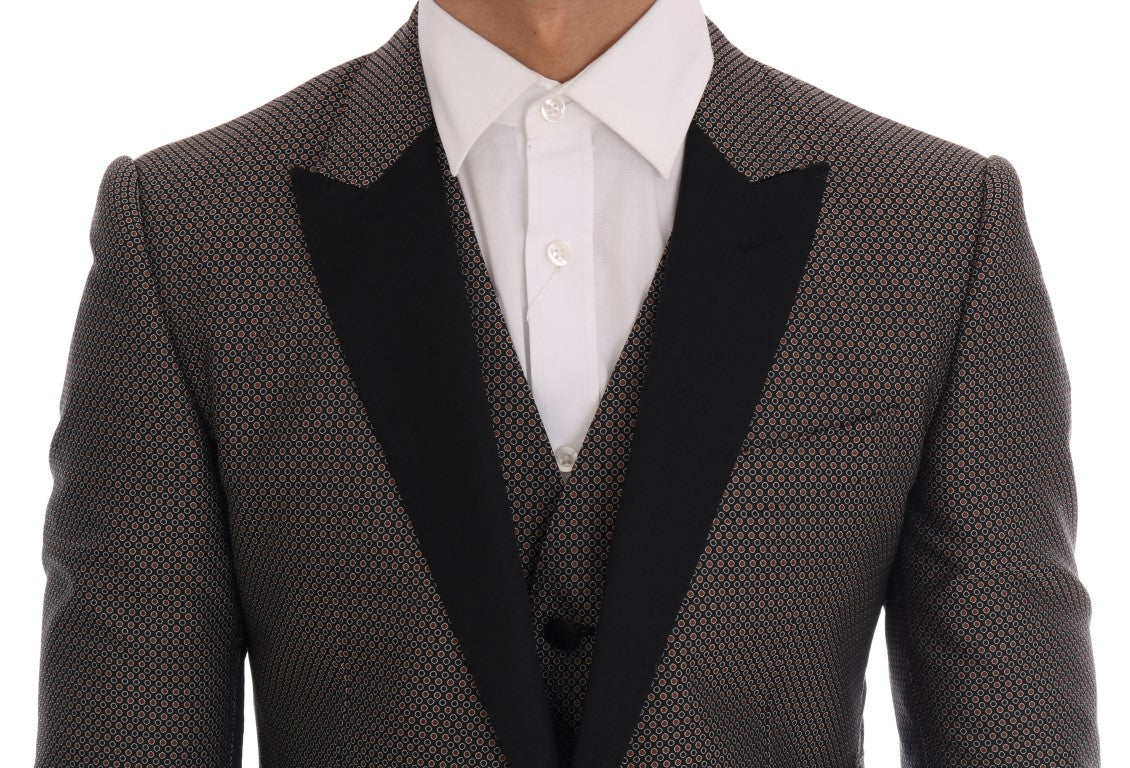 Dolce & Gabbana Elegant Slim Fit MARTINI Two-Button Blazer