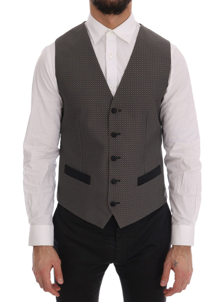 Dolce & Gabbana Elegant Slim Fit MARTINI Two-Button Blazer