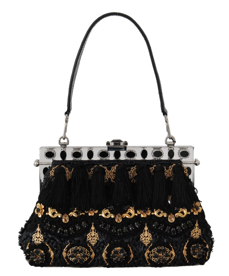 Dolce & Gabbana Stunning Evening Clutch with Exquisite Detailing