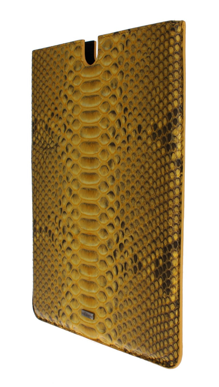 Dolce & Gabbana Yellow Snakeskin P2 Tablet eBook Cover