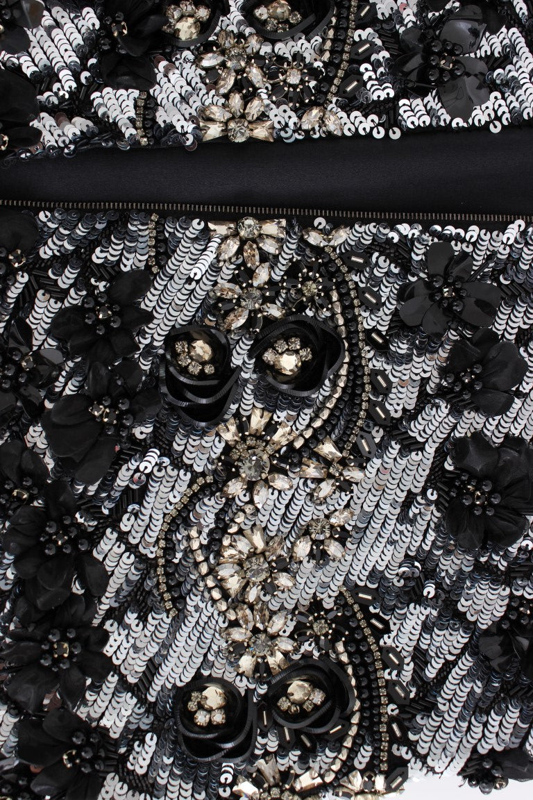 Dolce & Gabbana Crystal Embellished Knight Inspired Top