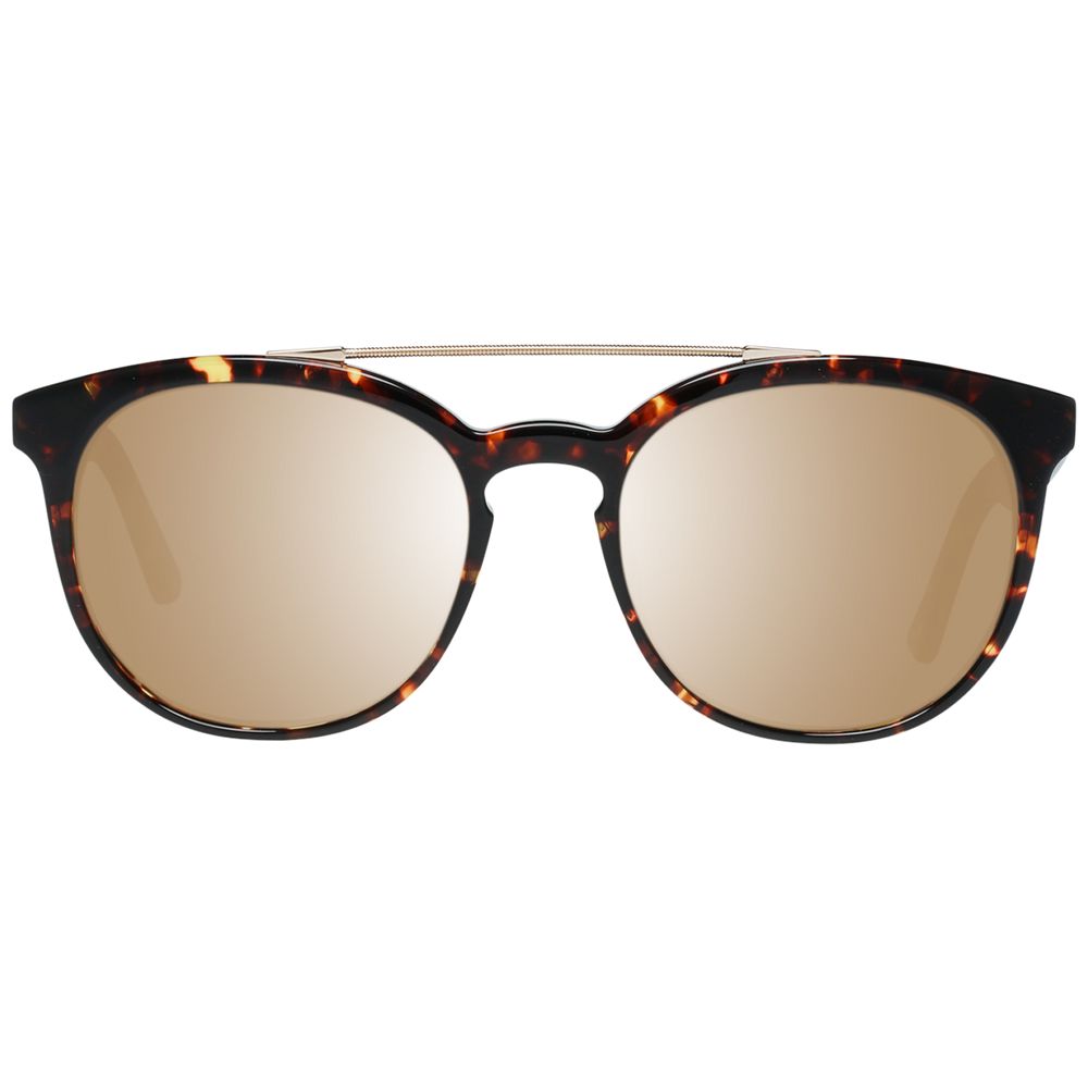 Web Brown Unisex Sunglasses