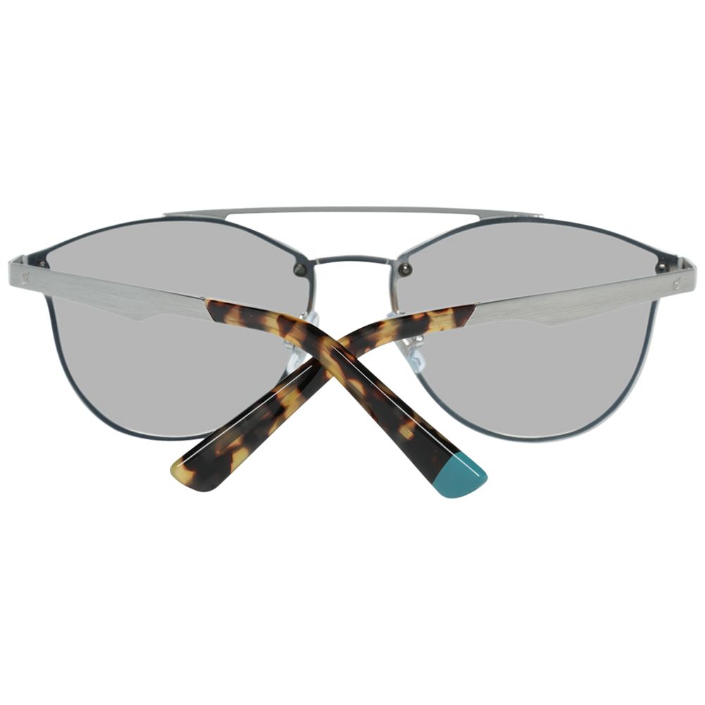 Web Silver Unisex Sunglasses