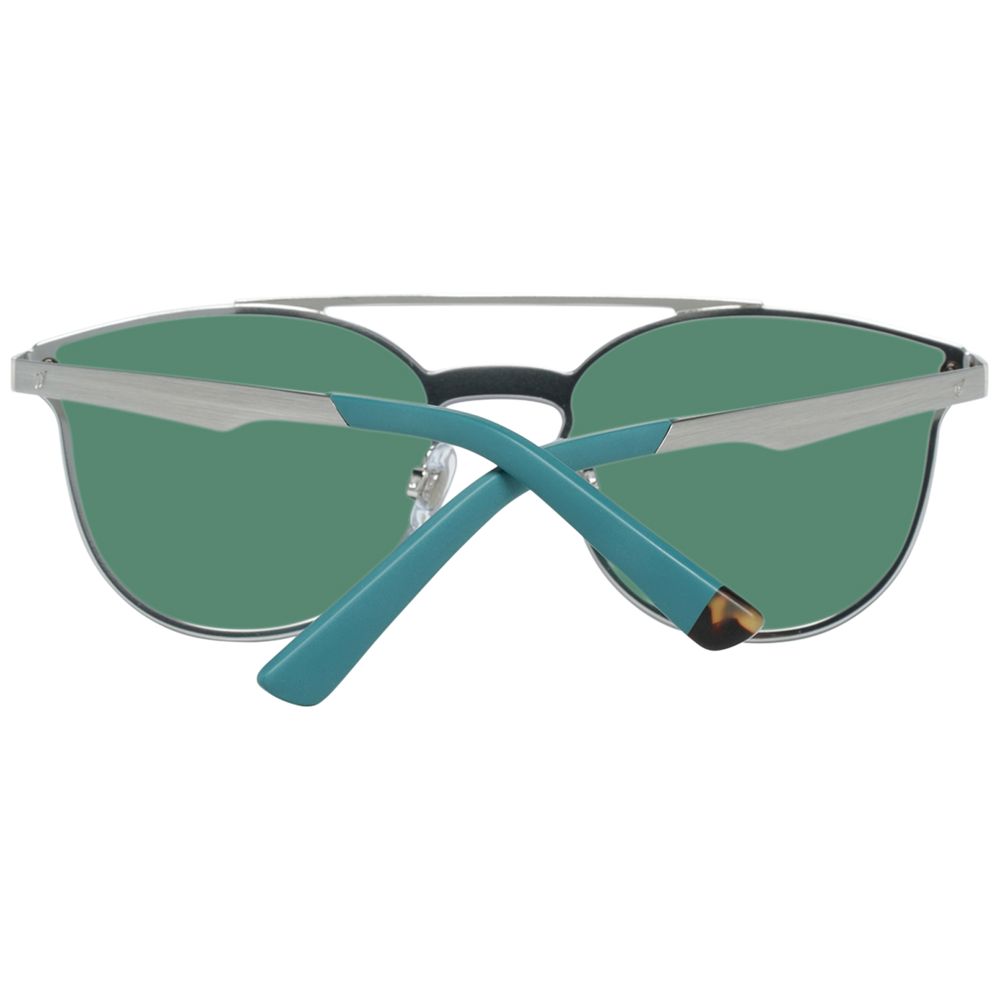 Web Silver Unisex Sunglasses