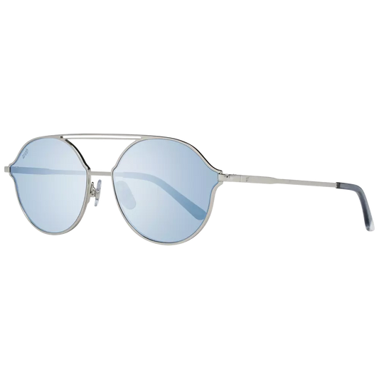 Web Silver Unisex Sunglasses