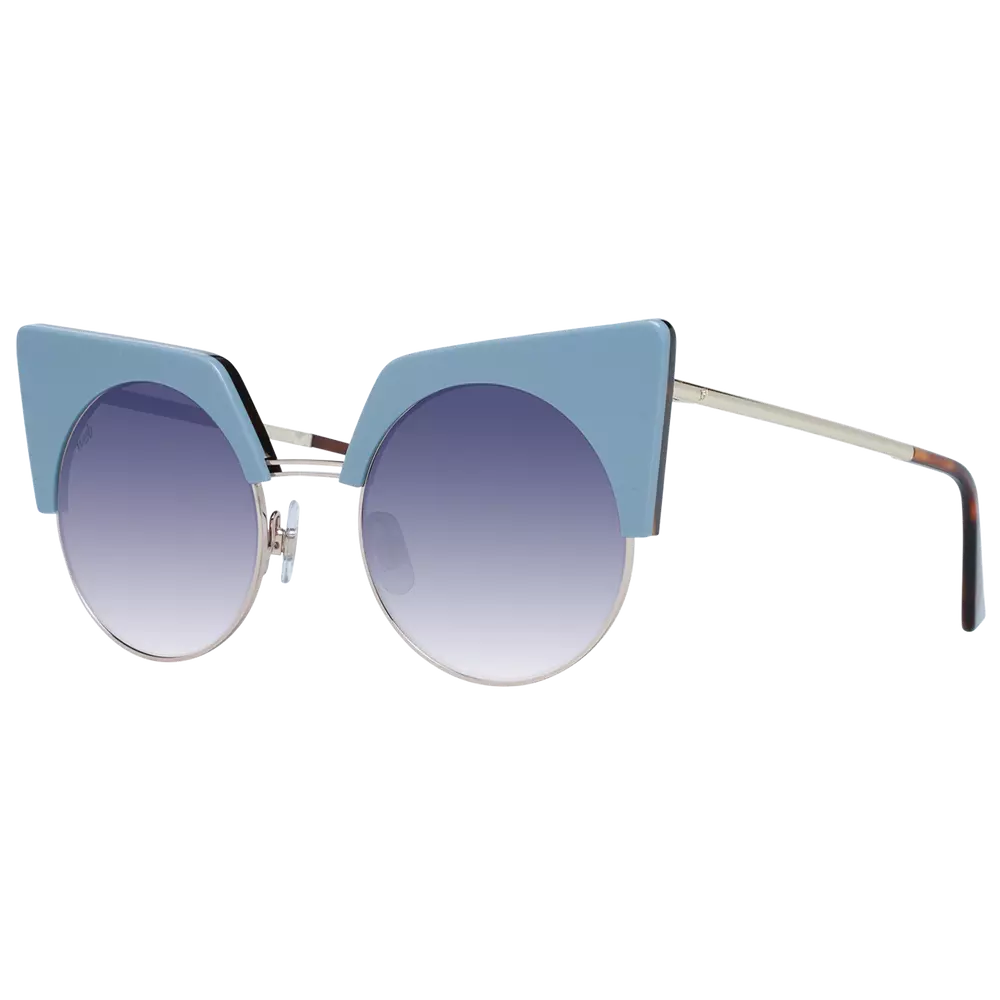 Web Turquoise Women Sunglasses