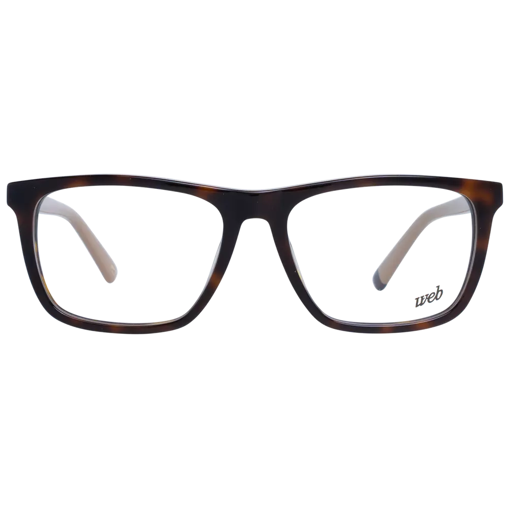 Web Brown Men Optical Frames