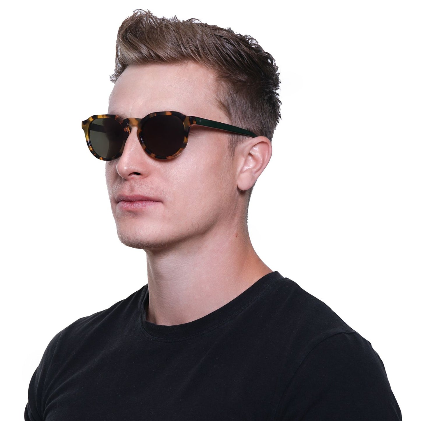 Web Brown Unisex Sunglasses