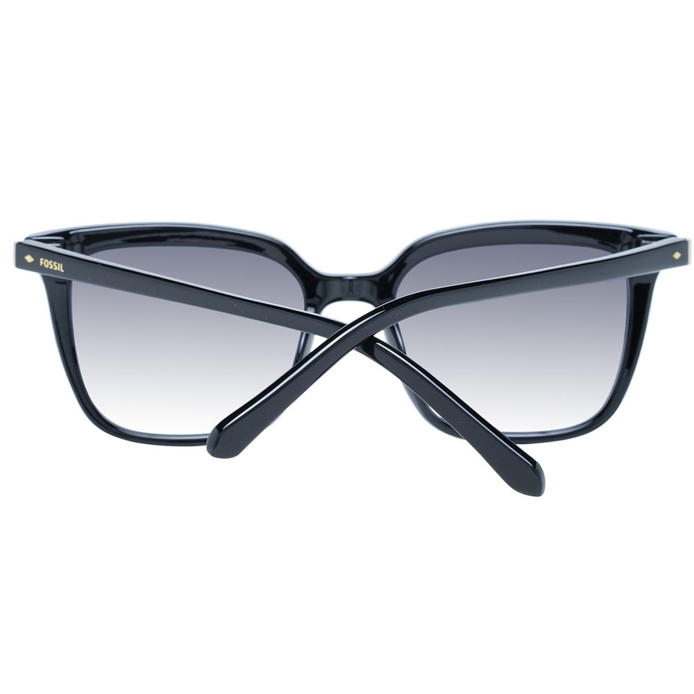 Fossil Black Women Sunglasses