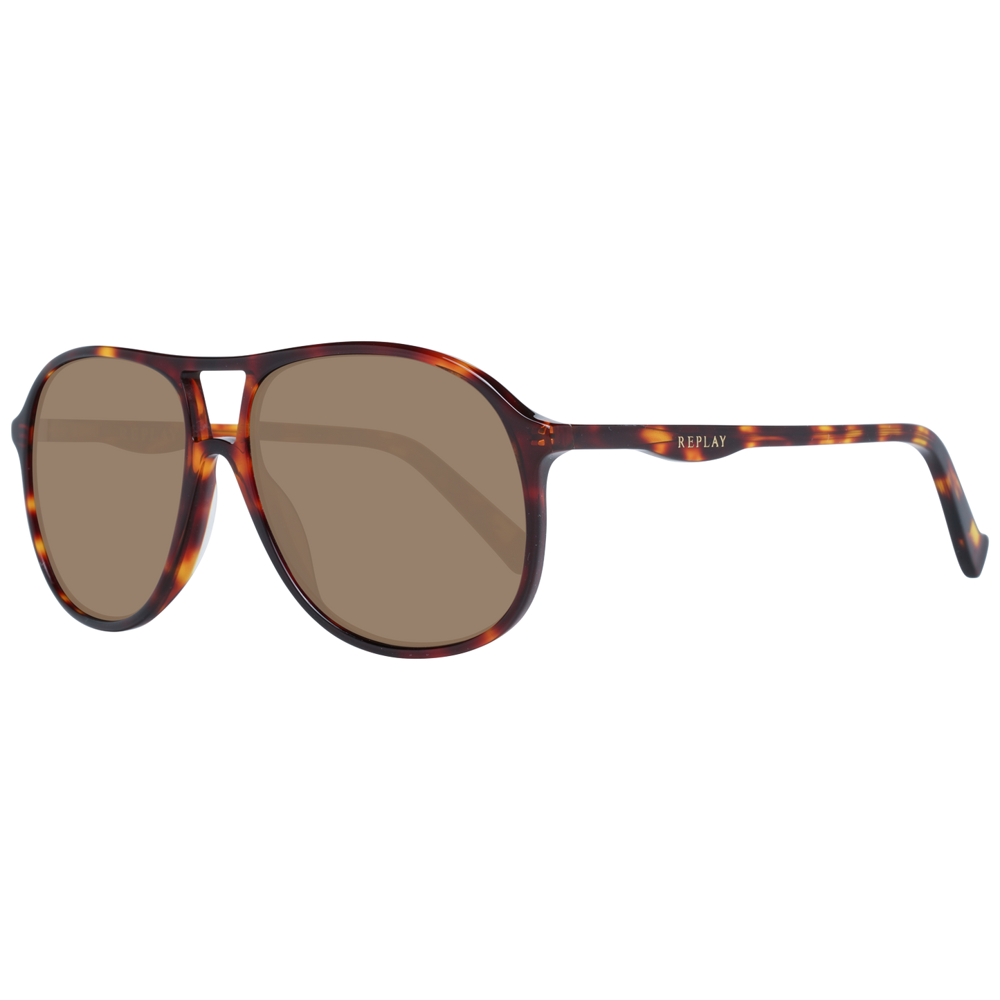 Replay Brown Men Sunglasses