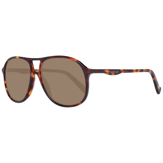 Replay Brown Men Sunglasses