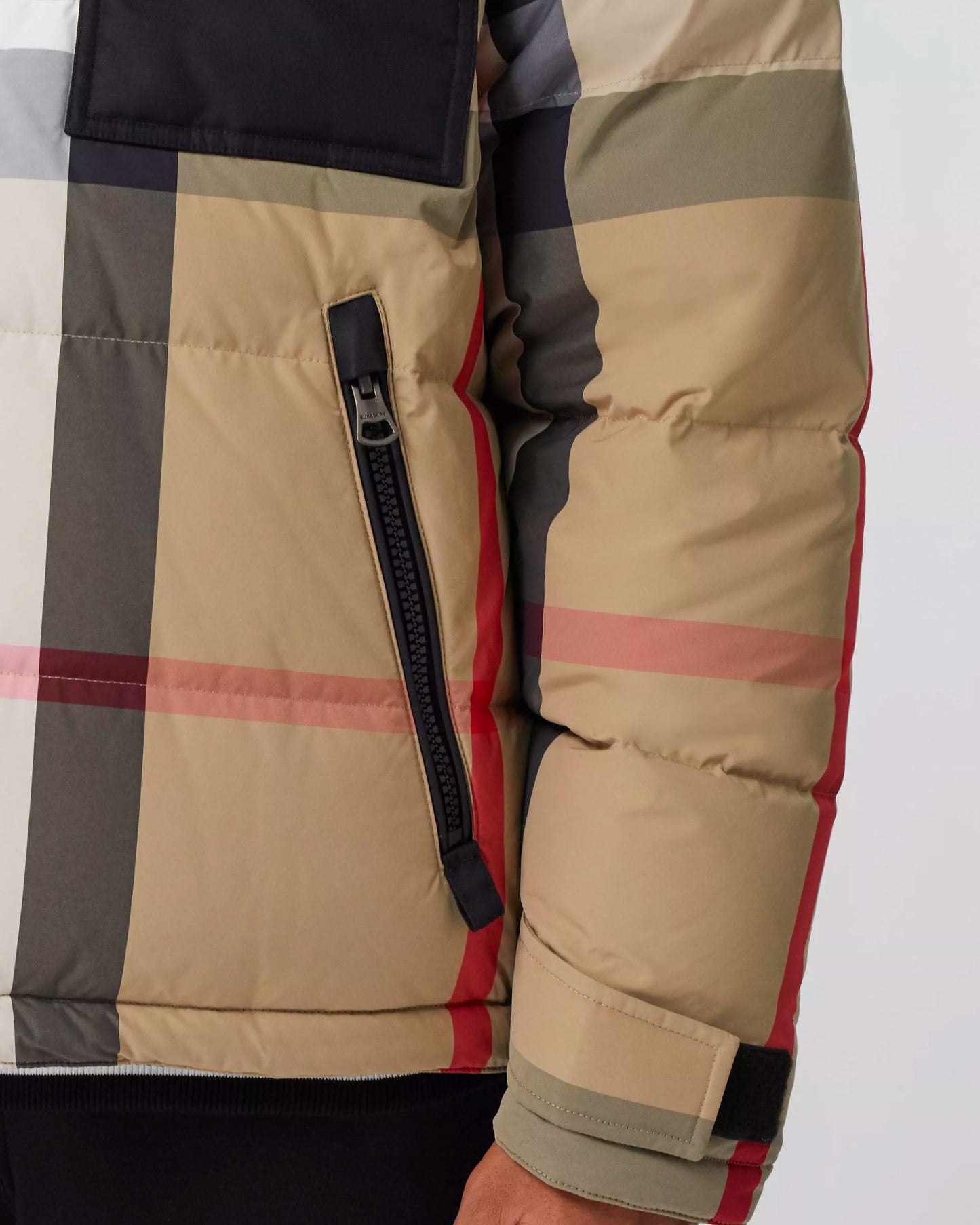 Burberry Elegant Beige Long Down Jacket