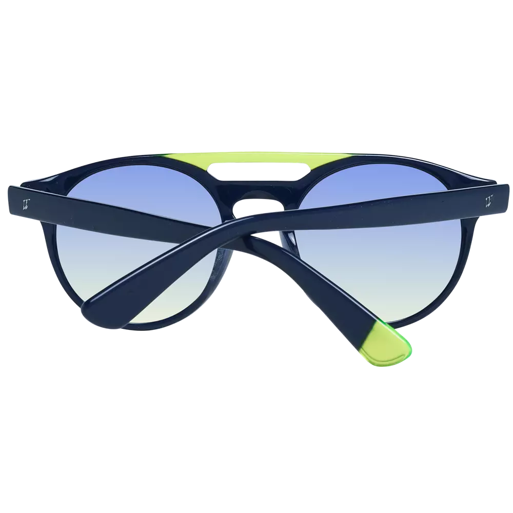 Web Blue Unisex Sunglasses