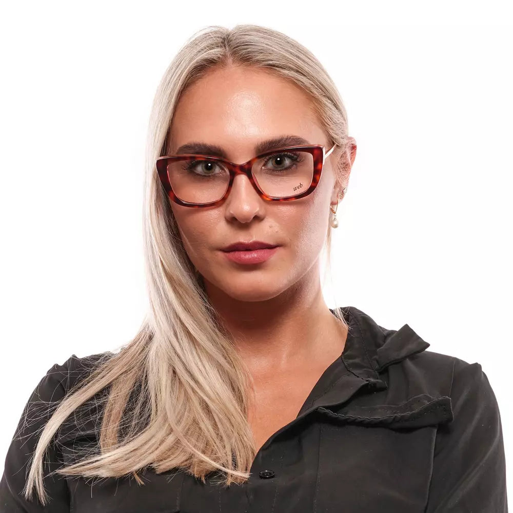 Web Brown Women Optical Frames