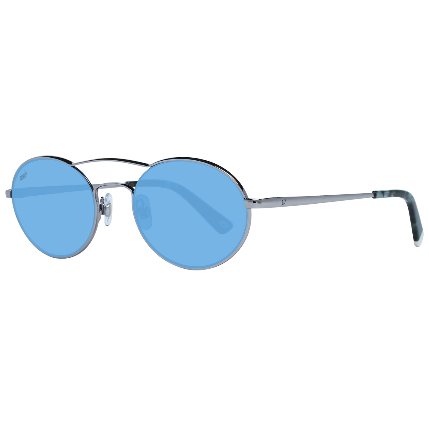 Web Silver Unisex Sunglass