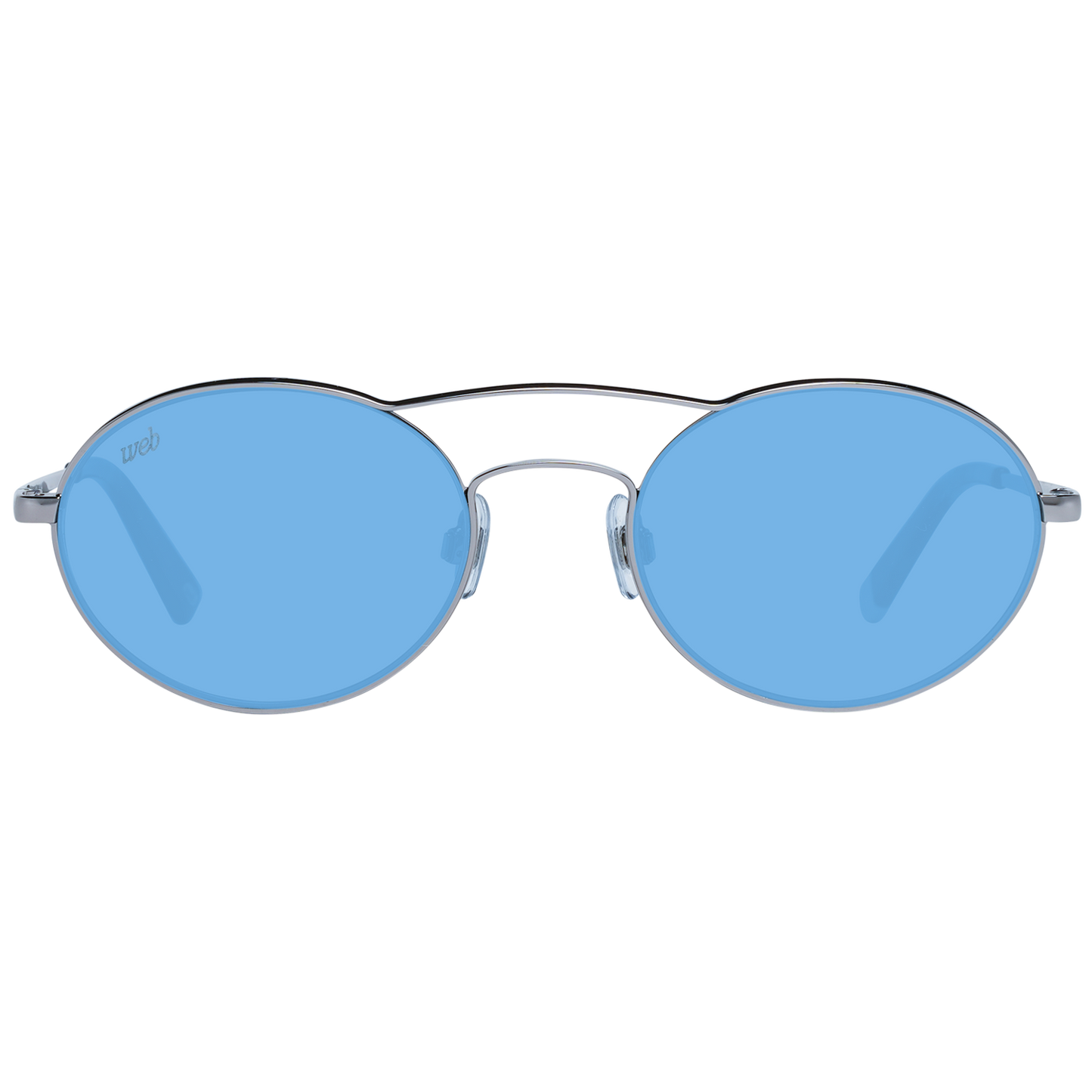 Web Silver Unisex Sunglass