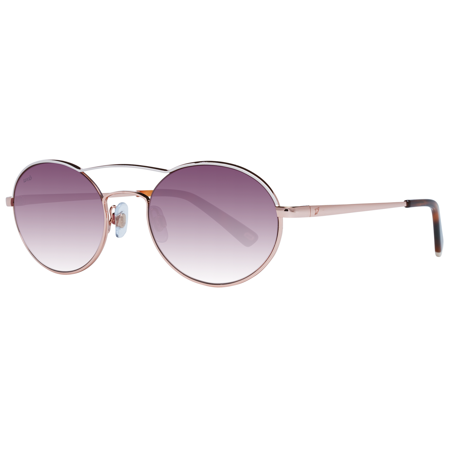 Web Rose Gold Unisex Sunglass