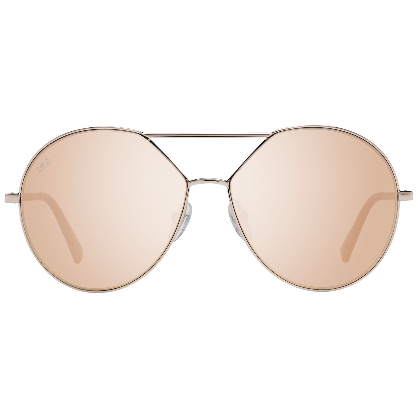 Web Rose Gold Women Sunglasses