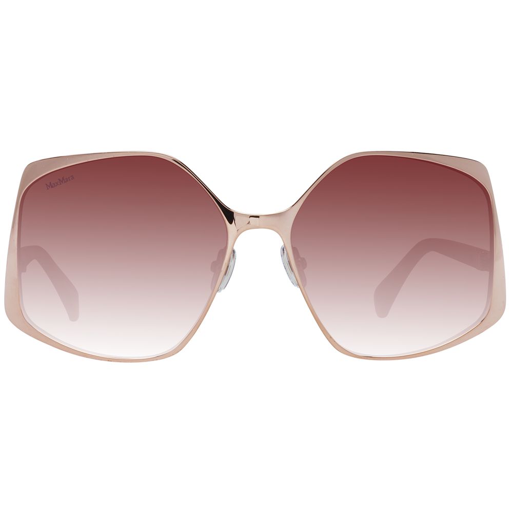 Max Mara Rose Gold Women Sunglasses