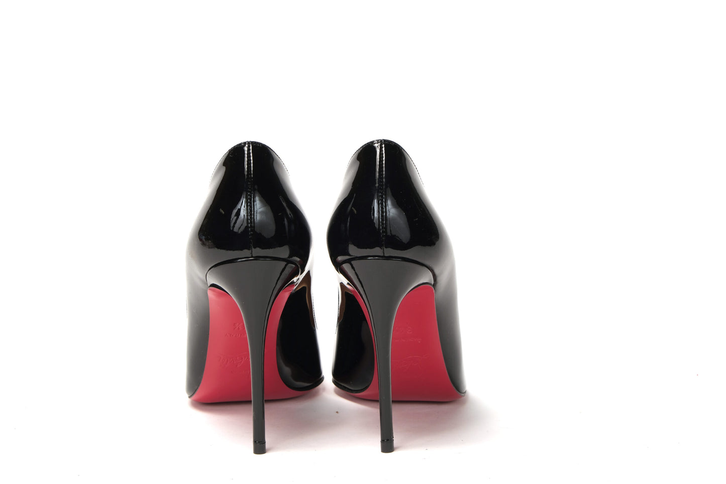 Christian Louboutin Black Pigalle Follies Heel