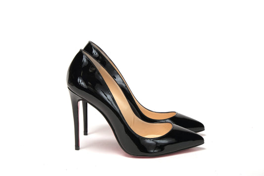 Christian Louboutin Black Pigalle Follies Heel