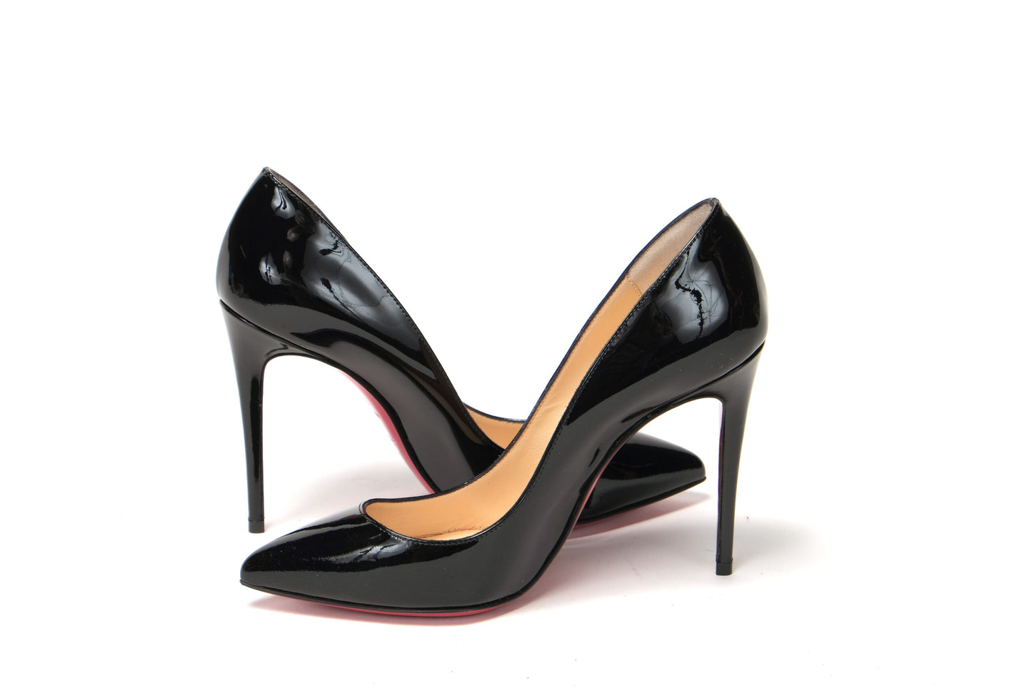 Christian Louboutin Black Pigalle Follies Heel