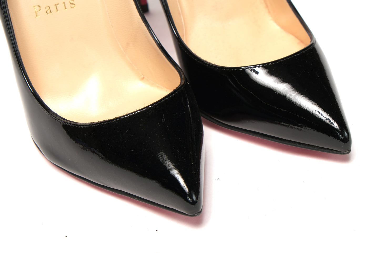 Christian Louboutin Black Pigalle Follies Heel