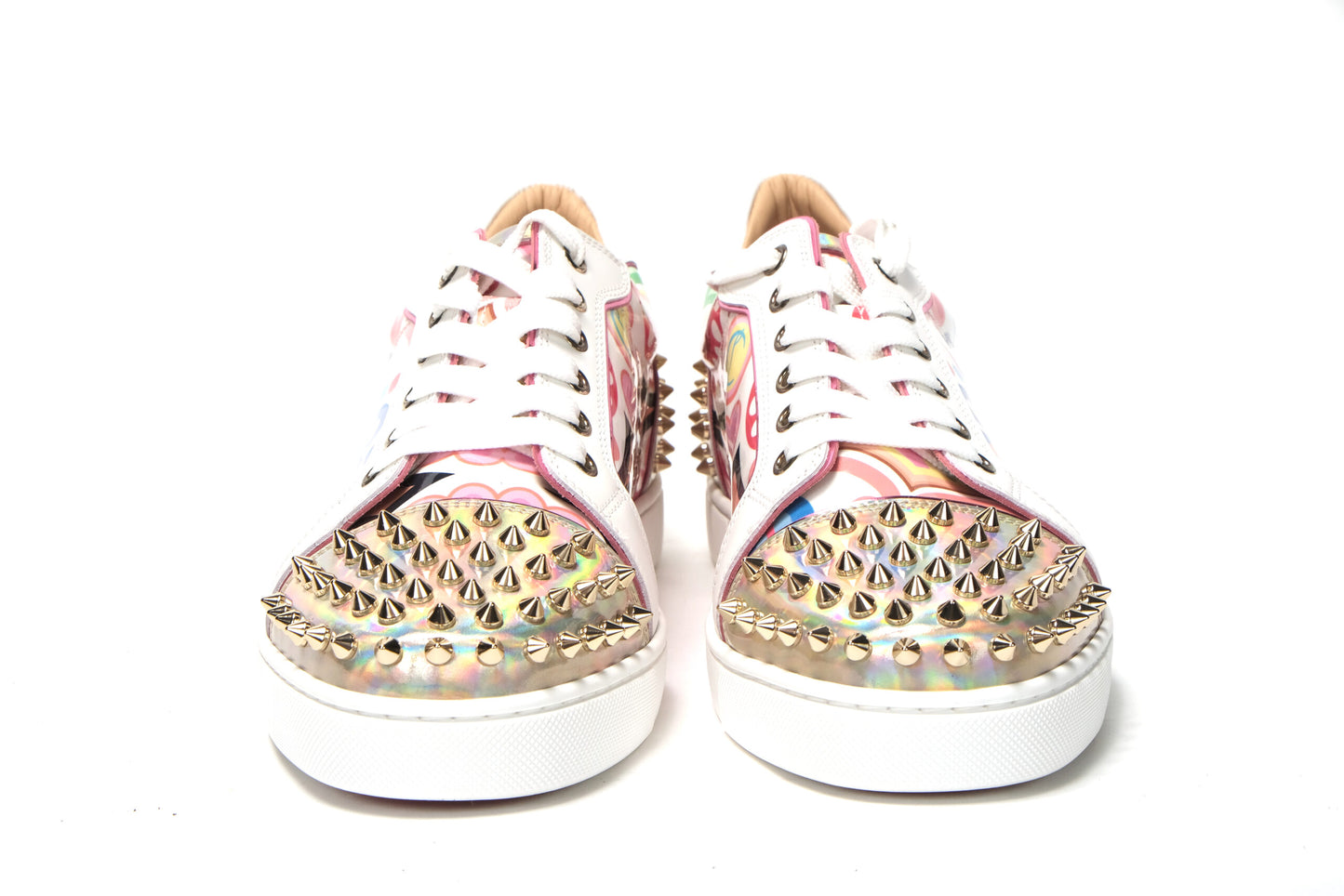 Christian Louboutin Multicolor Version Viera 2 Flat Pat Shoes