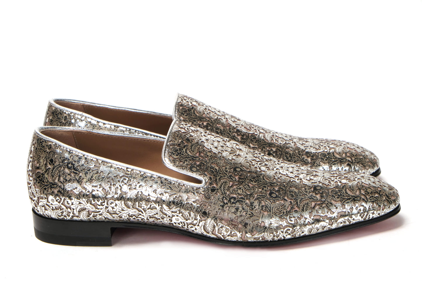 Christian Louboutin Silver Version Dandelion Flat Shoes