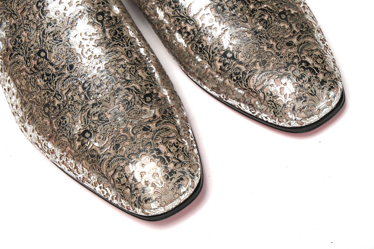 Christian Louboutin Silver Version Dandelion Flat Shoes